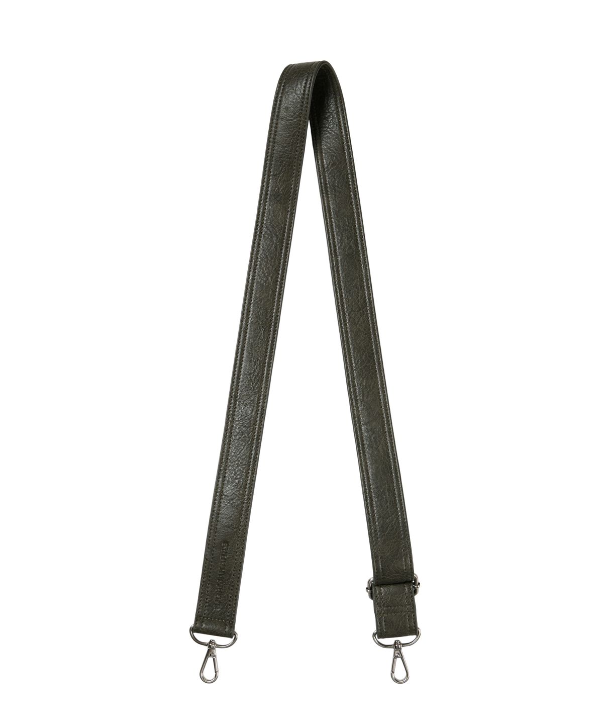 이우가마카라스(IUGAMAKARAS) Studded Leather Shoulder Bag (Khaki)