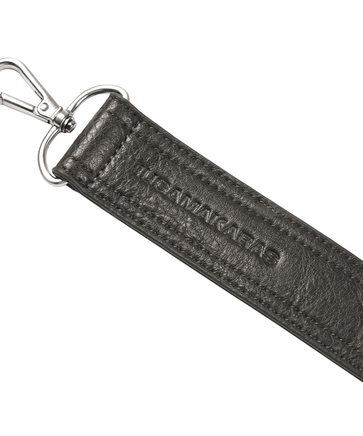 이우가마카라스(IUGAMAKARAS) Studded Leather Shoulder Bag (Silver)
