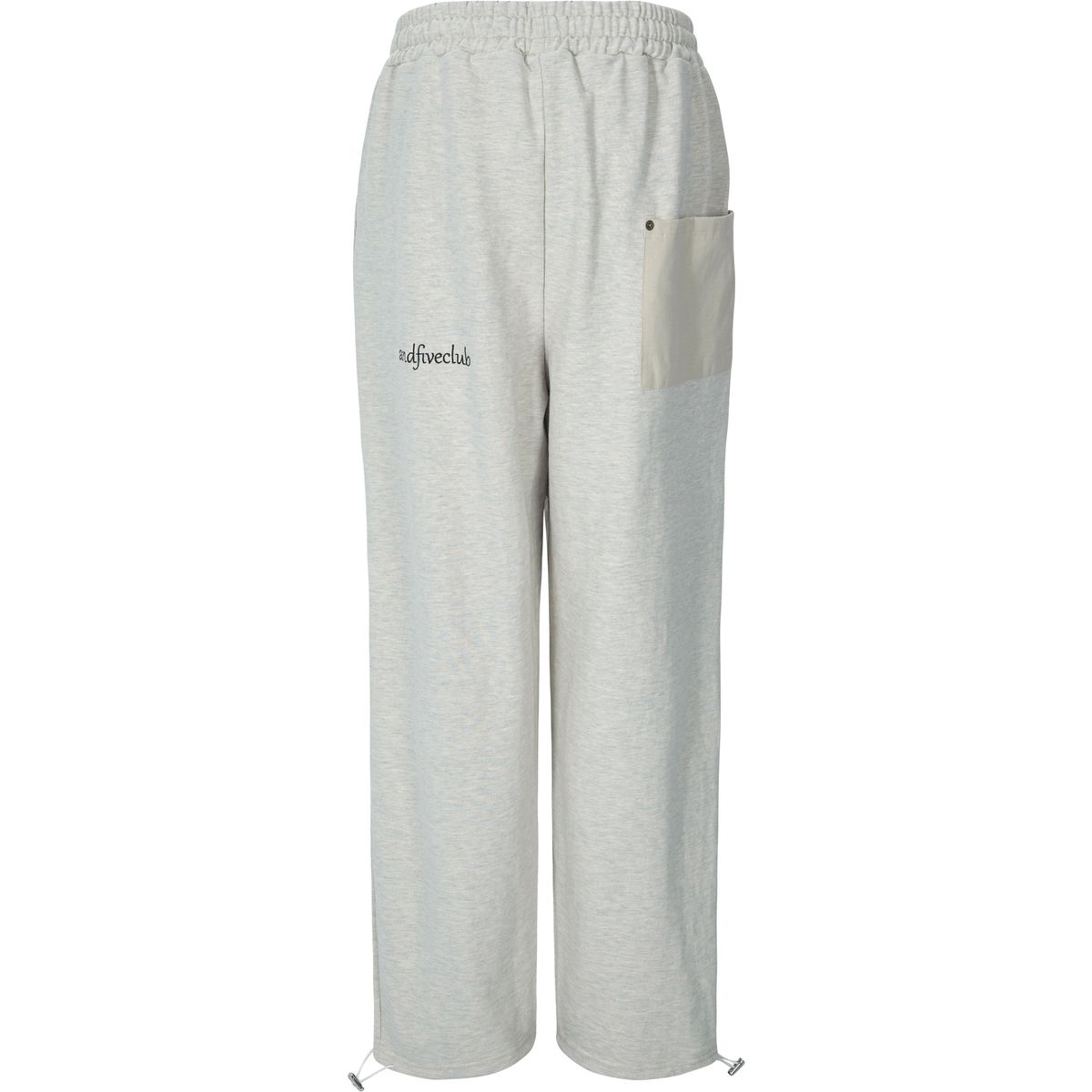 엔드파이브클럽(ANDFIVECLUB) rivet over-sweatpants [oatmeal]