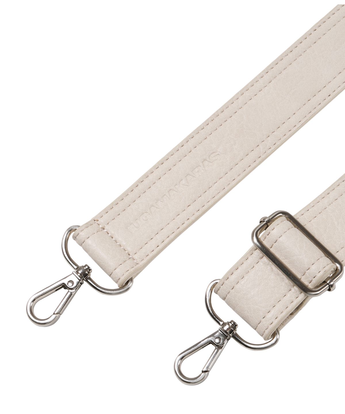 이우가마카라스(IUGAMAKARAS) Studded Leather Shoulder Bag (Cream)