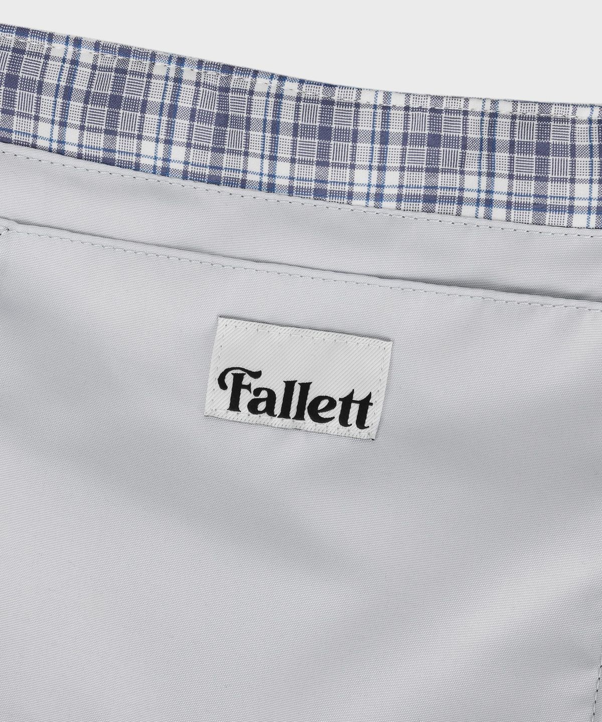 팔렛(FALLETT) 더블 리본 셔링백 블루