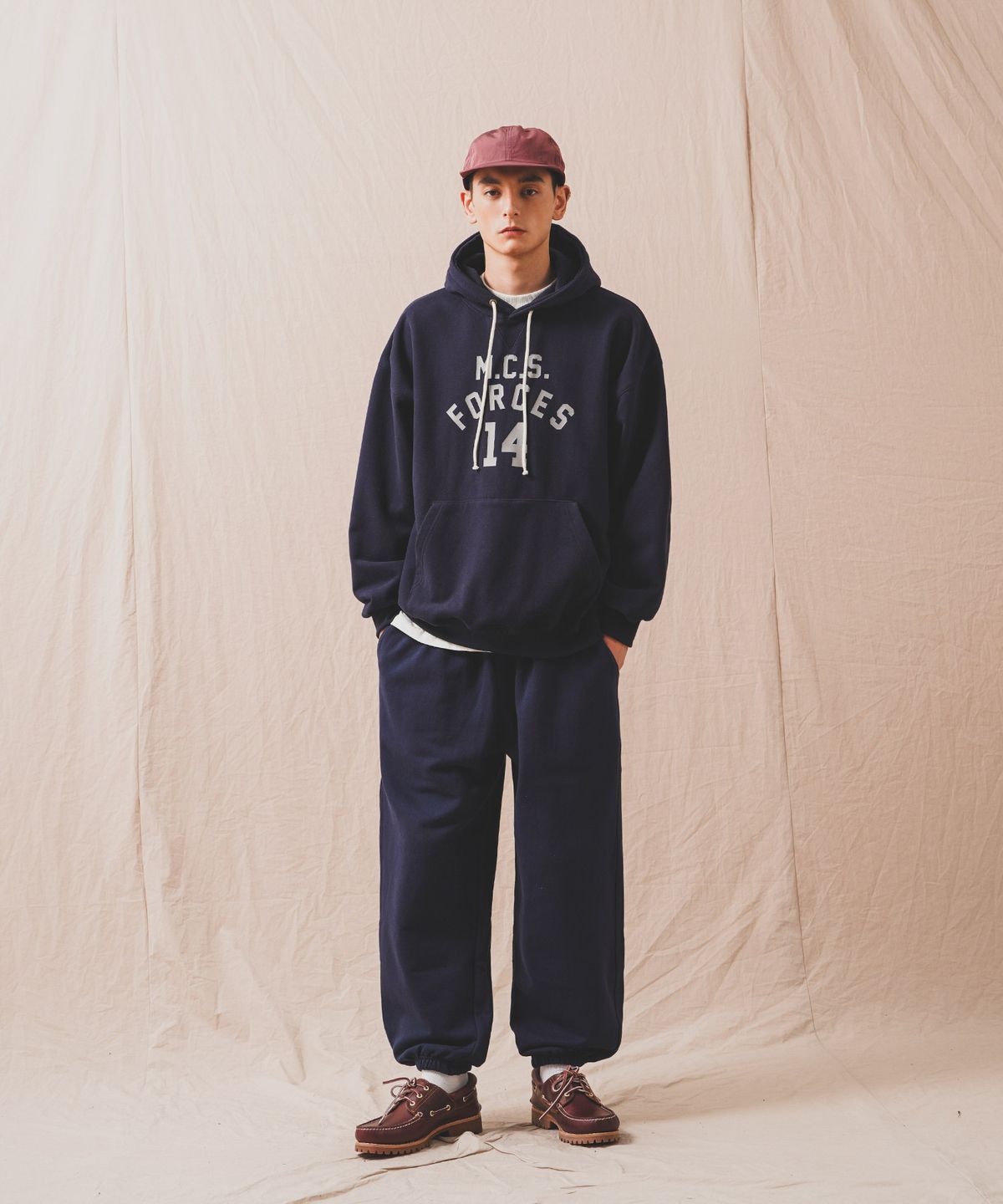 퍼스텝(PERSTEP) 마린 후드 네이비 BJHD4682
