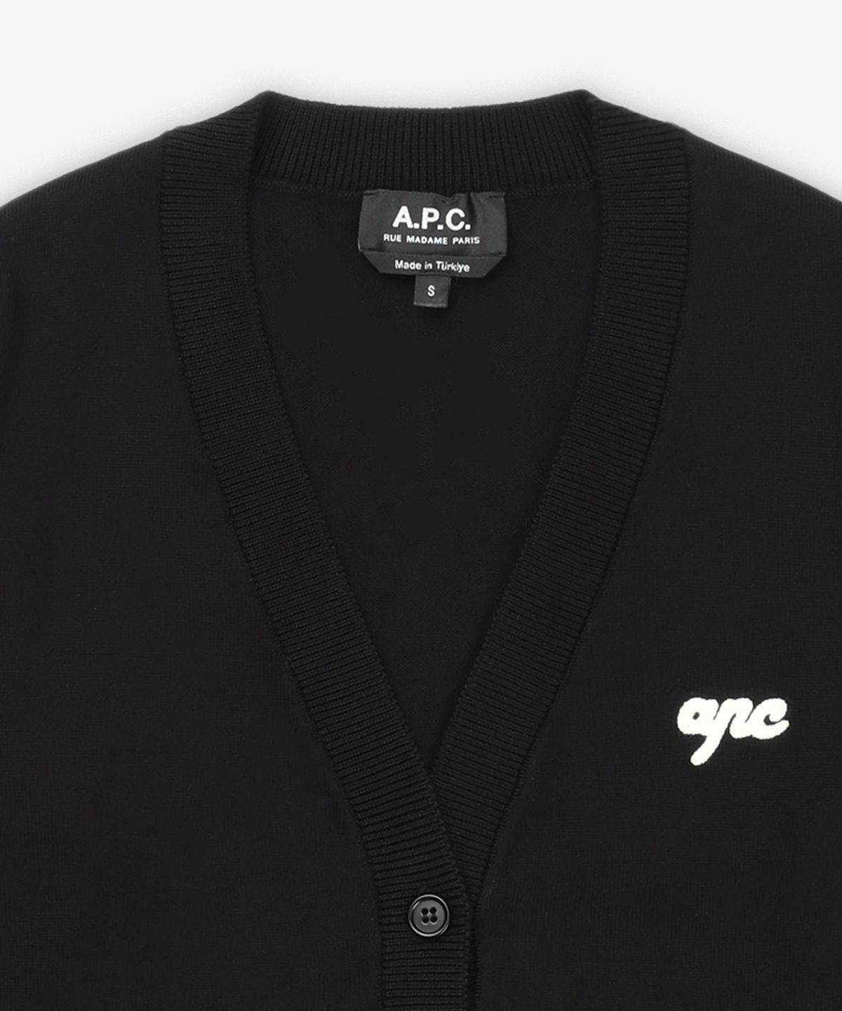 아페쎄(A.P.C.) 베랑제 가디건 - 블랙 / COGDKF22318LZZ