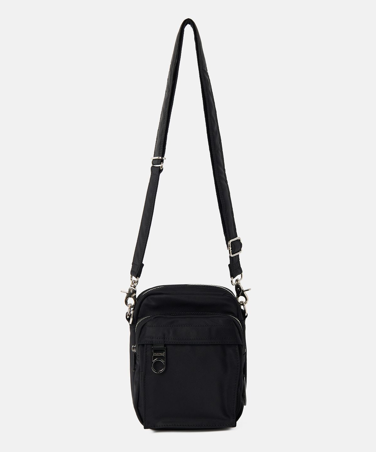 디써티원(DTHIRTYONE) Nylon Travel Pocket Sling Bag (BLACK)