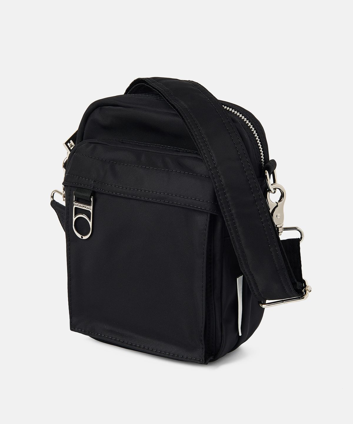 디써티원(DTHIRTYONE) Nylon Travel Pocket Sling Bag (BLACK)