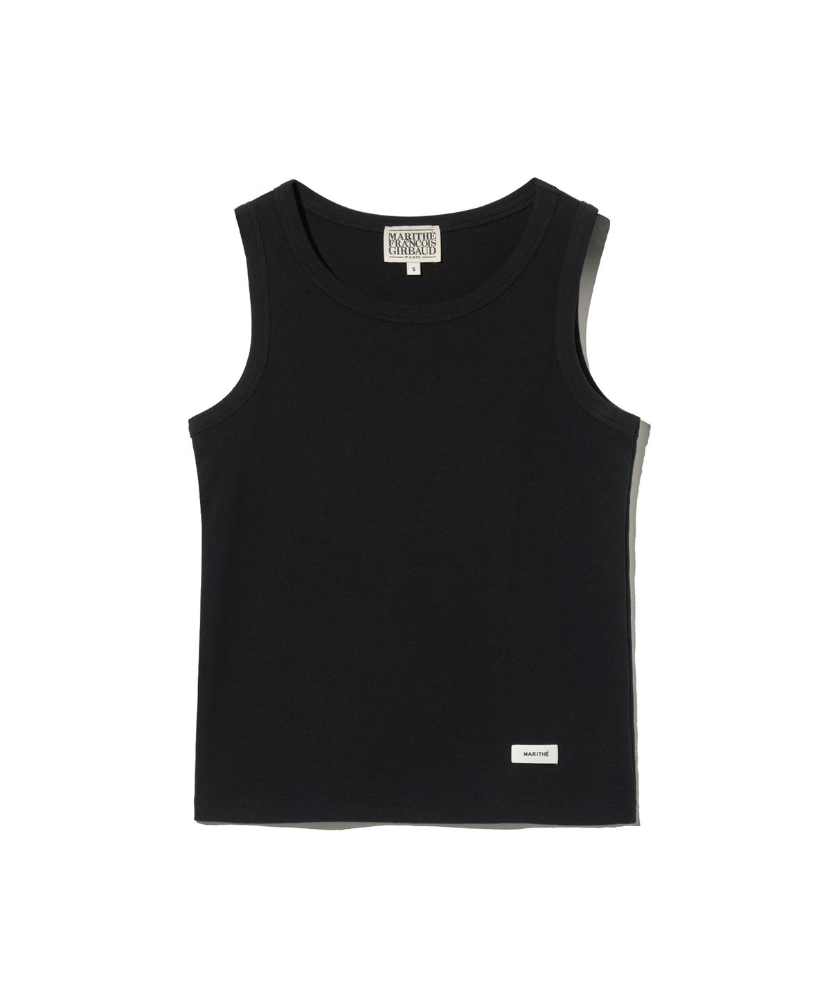 마리떼 프랑소와 저버(MARITHÉ + FRANҪOIS GIRBAUD) W BASIC SLEEVELESS black