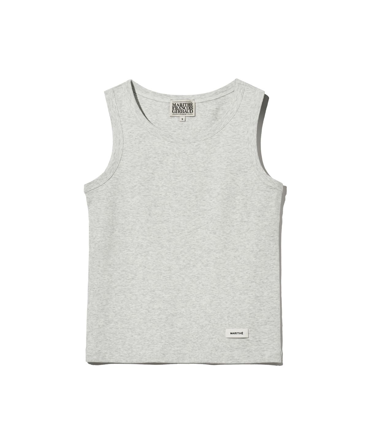 마리떼 프랑소와 저버(MARITHÉ + FRANҪOIS GIRBAUD) W BASIC SLEEVELESS light heather gray