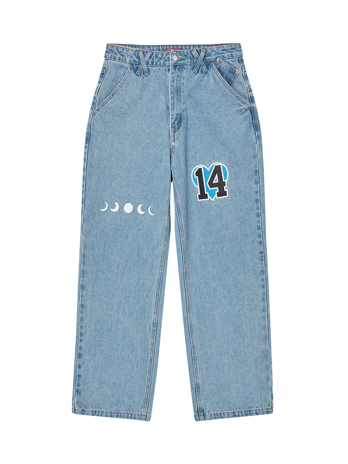 엔와이엑스엑스(NYXX) HEART 14 DENIM PANTS LIGHT BLUE