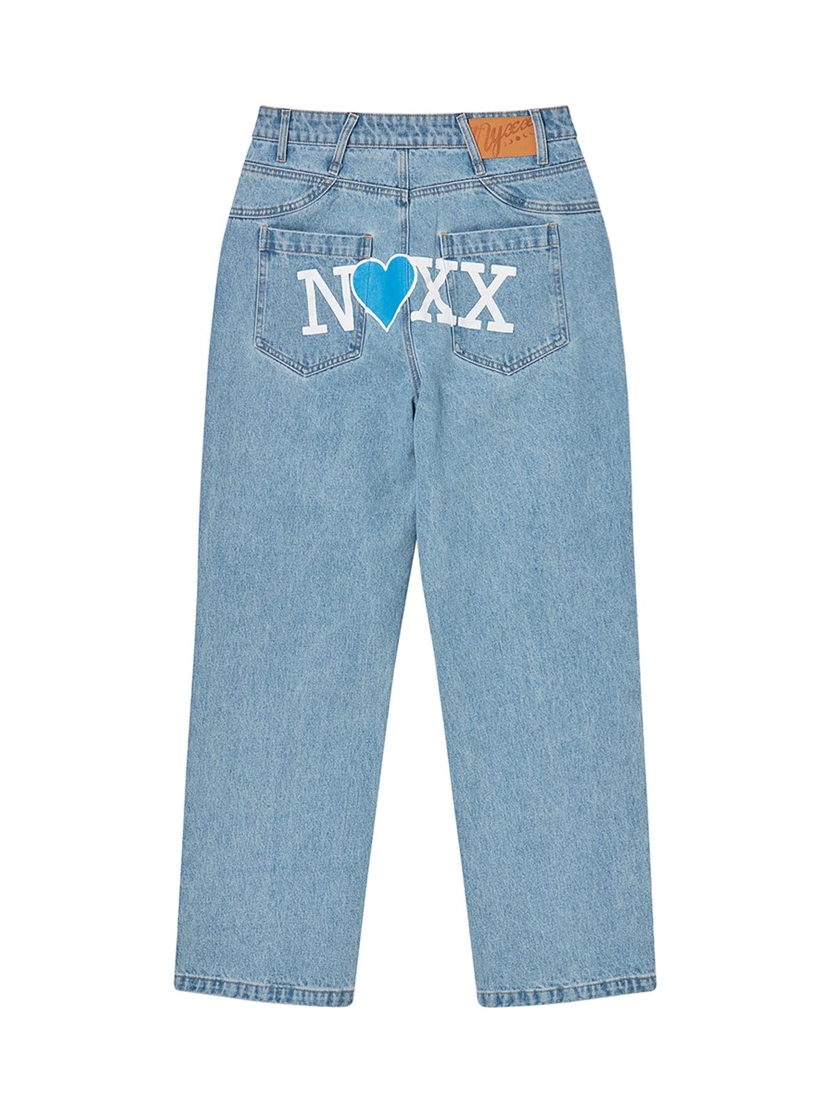 엔와이엑스엑스(NYXX) HEART 14 DENIM PANTS LIGHT BLUE