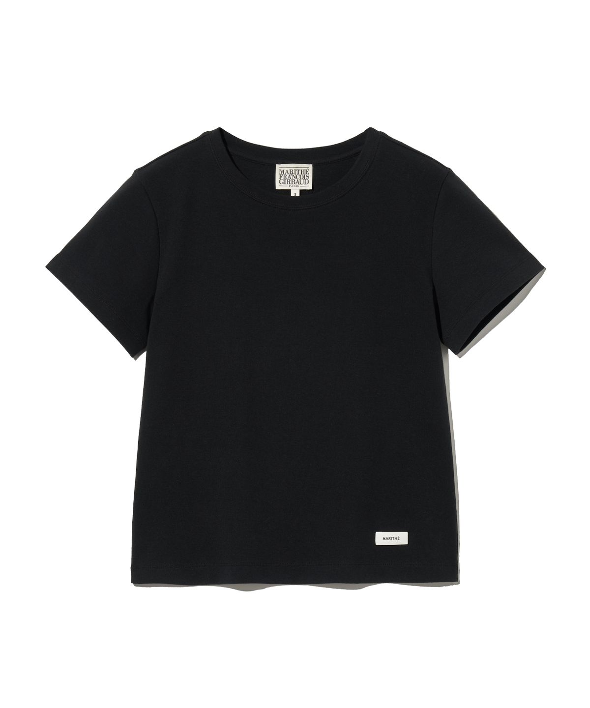 마리떼 프랑소와 저버(MARITHÉ + FRANҪOIS GIRBAUD) W BASIC TEE black