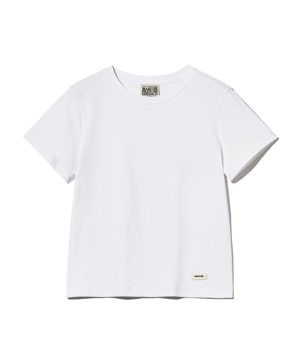 마리떼 프랑소와 저버(MARITHÉ + FRANҪOIS GIRBAUD) W BASIC TEE white