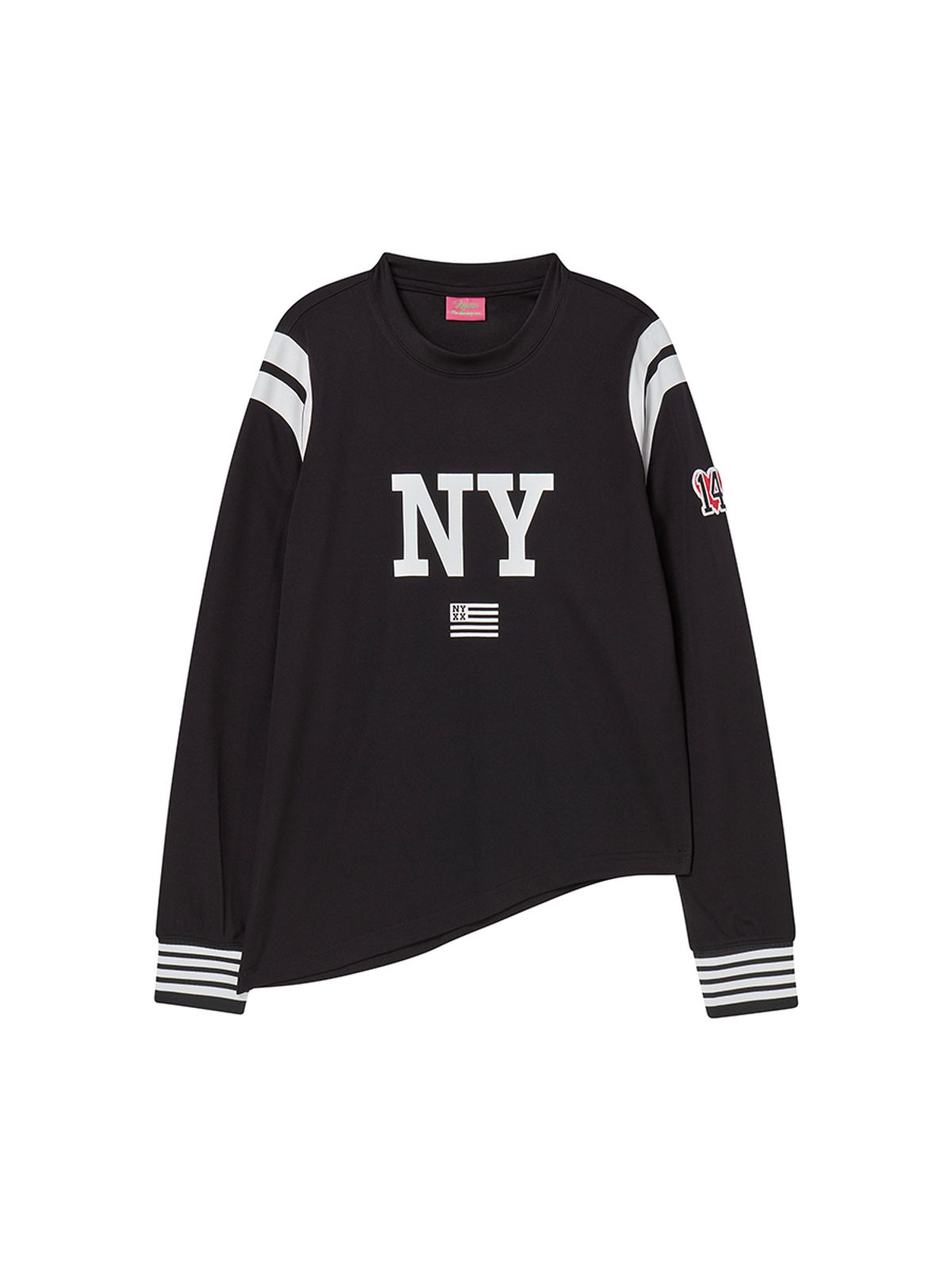 엔와이엑스엑스(NYXX) ASYMMETRY NY LONG SLEEVE BLACK