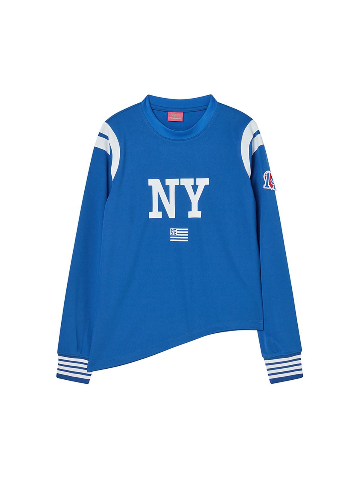 엔와이엑스엑스(NYXX) ASYMMETRY NY LONG SLEEVE BLUE