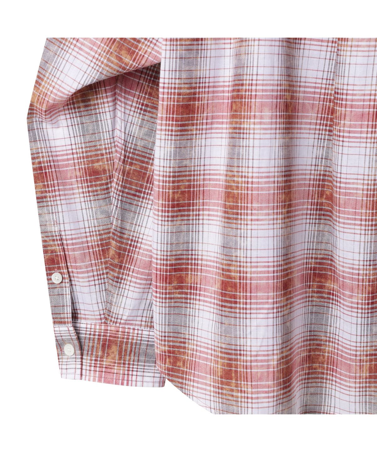 커스텀멜로우(CUSTOMELLOW) Red Vintage Dyed Check Shirt_CWSAM25214REX