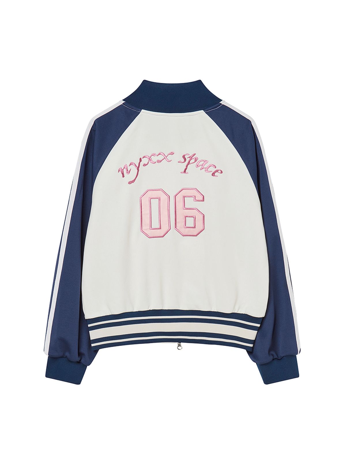 엔와이엑스엑스(NYXX) 06 COLOR BLOCK TRACK TOP IVORY