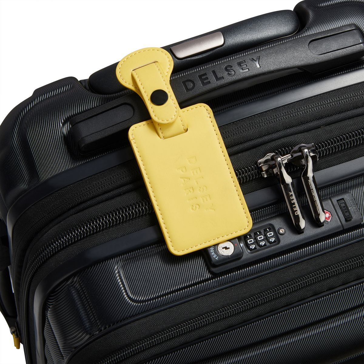 델시(DELSEY) 1946 캐리어 수하물 네임택 /1946 LUGGAGE TAG YELLOW