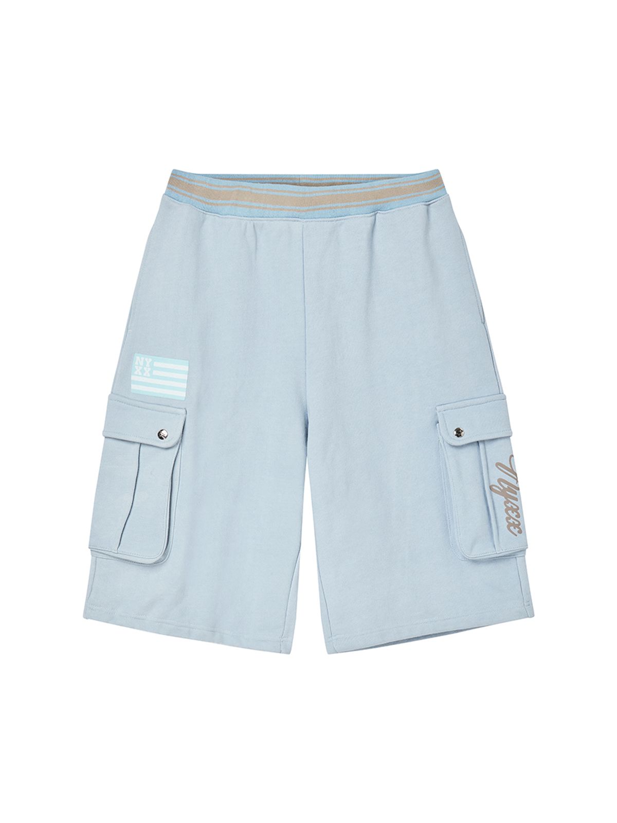 엔와이엑스엑스(NYXX) FLAG HALF PANTS SKY BLUE