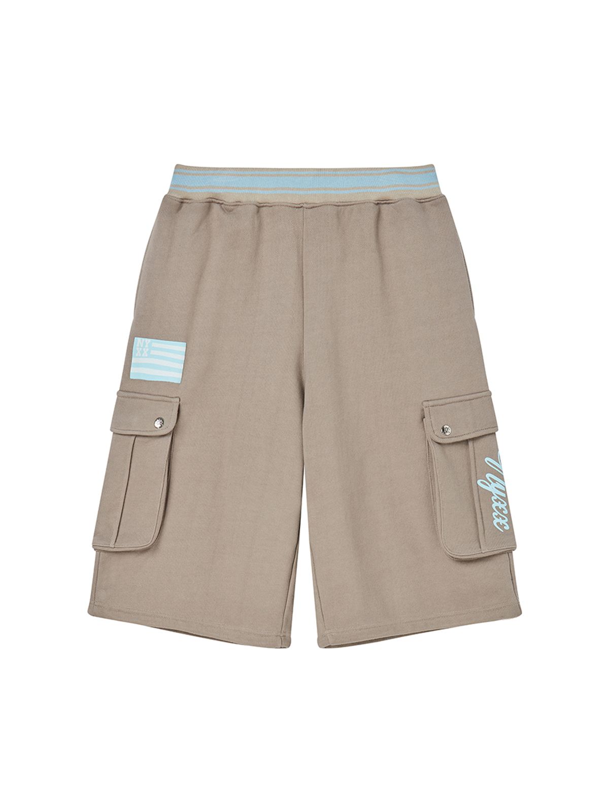 엔와이엑스엑스(NYXX) FLAG HALF PANTS BROWN