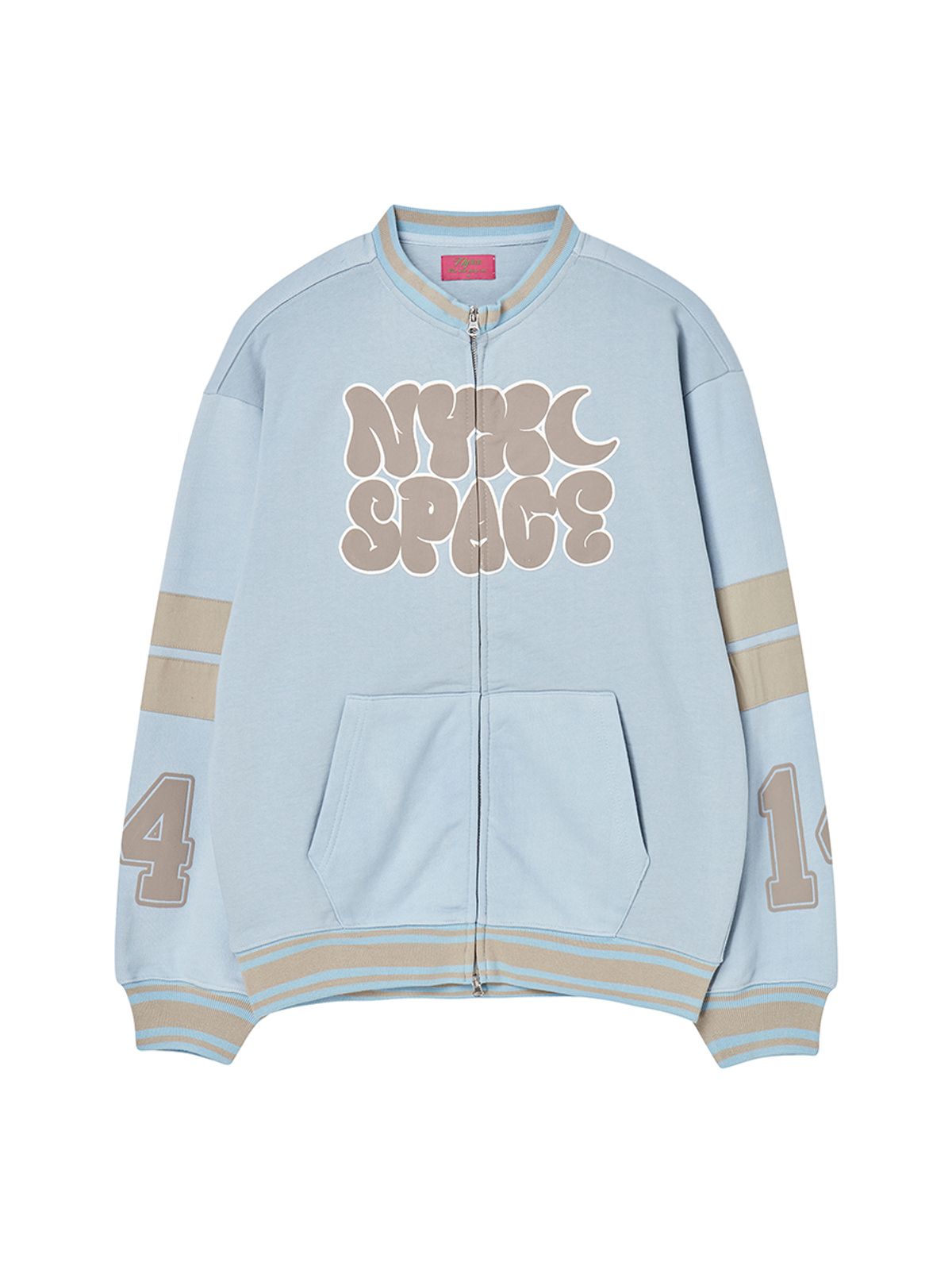 엔와이엑스엑스(NYXX) BALLOON LOGO SWEAT JACKET SKY BLUE