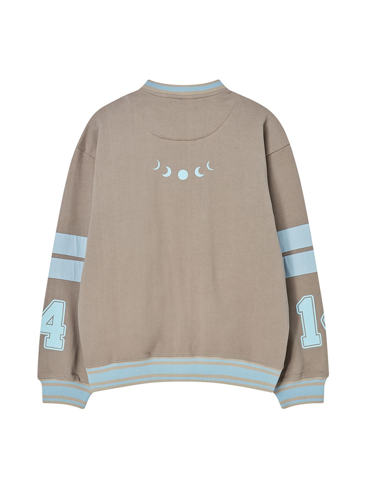 엔와이엑스엑스(NYXX) BALLOON LOGO SWEAT JACKET BROWN