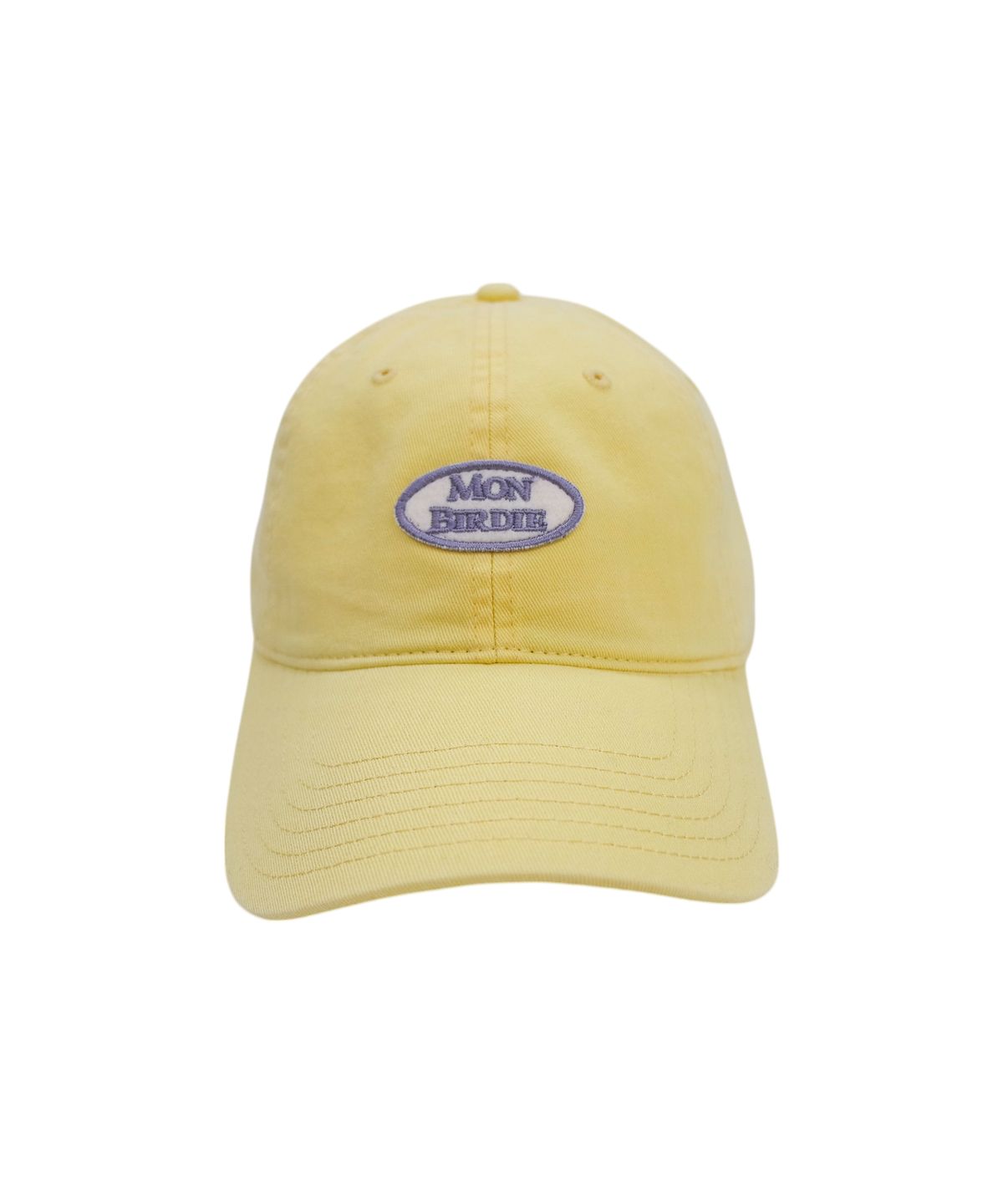몽버디 골프(MONBIRDIE GOLF) 서클 자수 볼캡 YELLOW