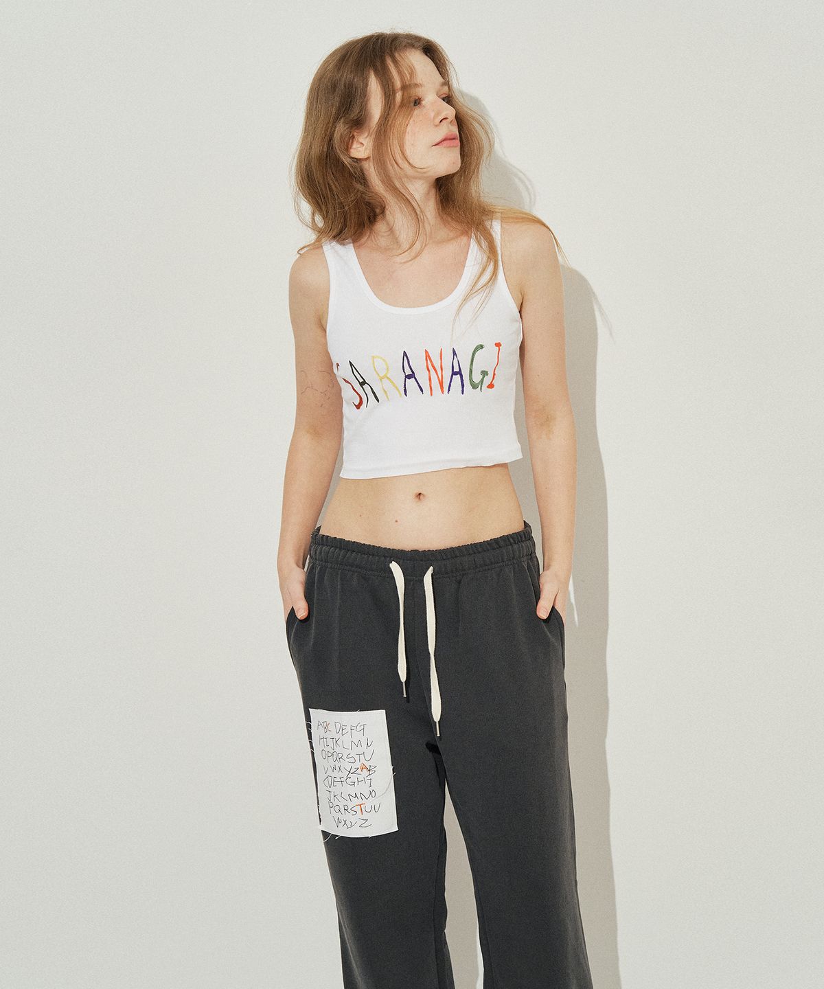 사라나기(SARANAGI) SE0513-tank top(white)