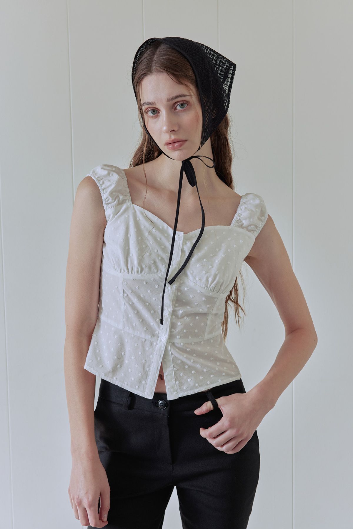 애프터아워즈(AFTERHOURS) TRIANGLE KERCHIEF (BLACK)