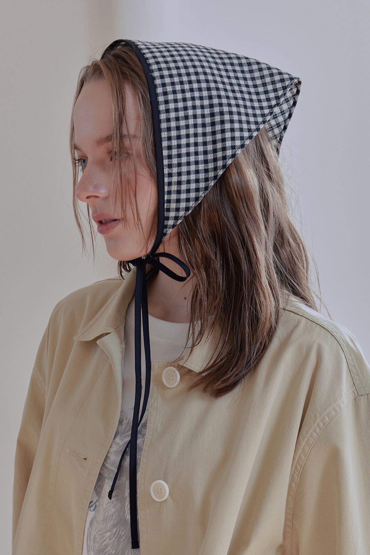 애프터아워즈(AFTERHOURS) TRIANGLE KERCHIEF (NAVY)