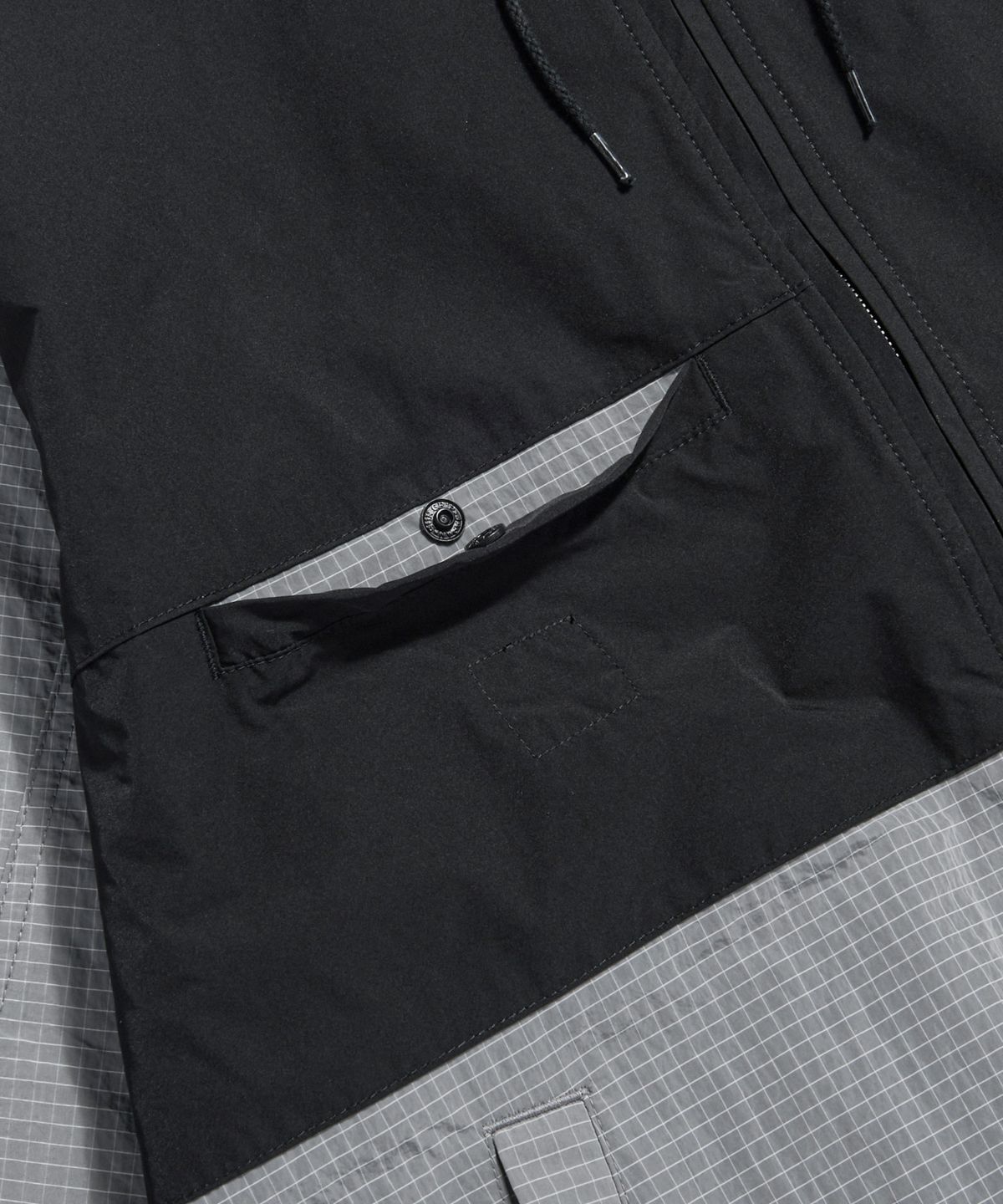 피도디도(FIDO DIDO) Multi Zip Hoodie Grey