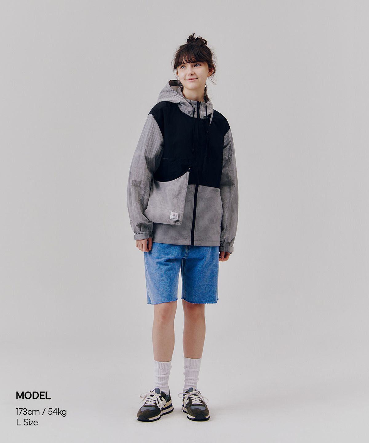 피도디도(FIDO DIDO) Multi Zip Hoodie Grey