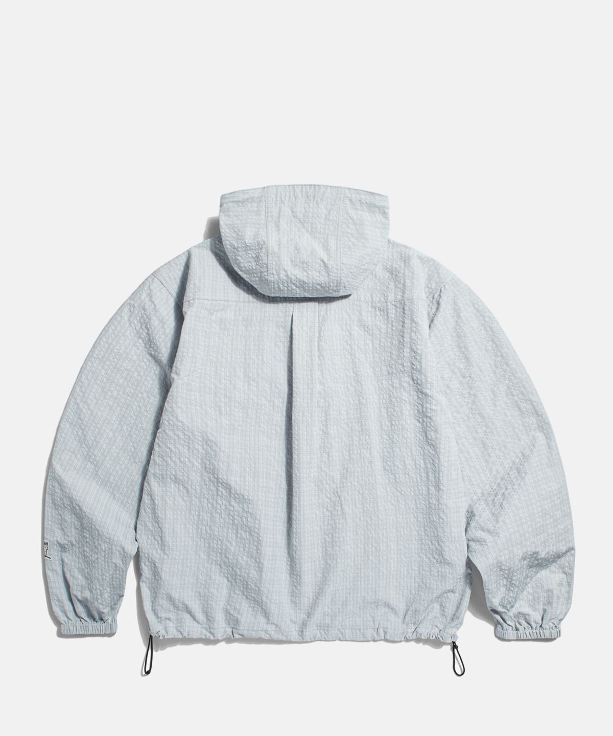피도디도(FIDO DIDO) Vintage Check Zip Hoodie Light Grey