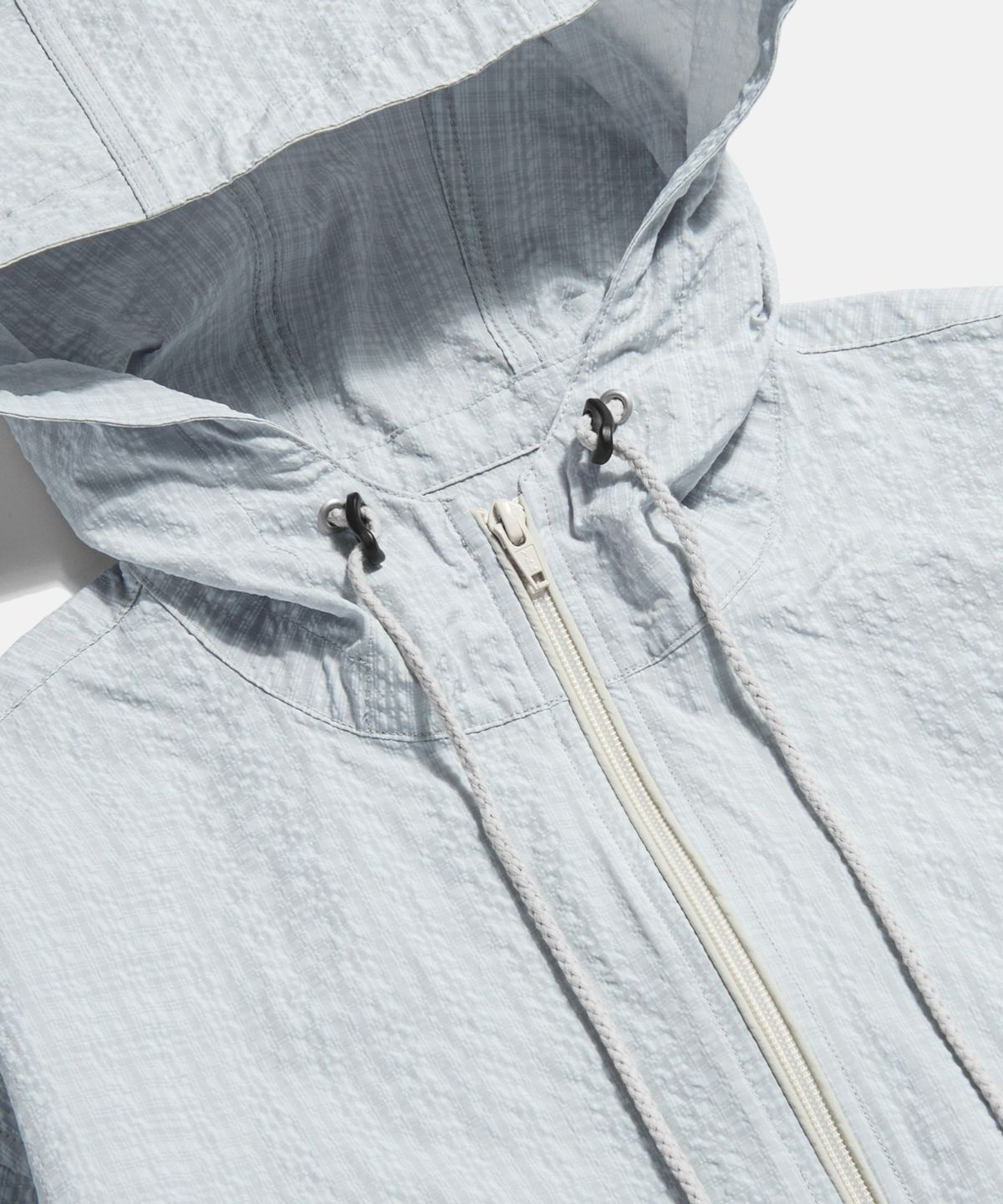 피도디도(FIDO DIDO) Vintage Check Zip Hoodie Light Grey