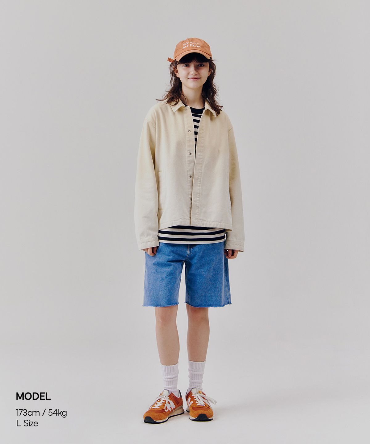 피도디도(FIDO DIDO) Washed Cotton Trucker Jacket Sand