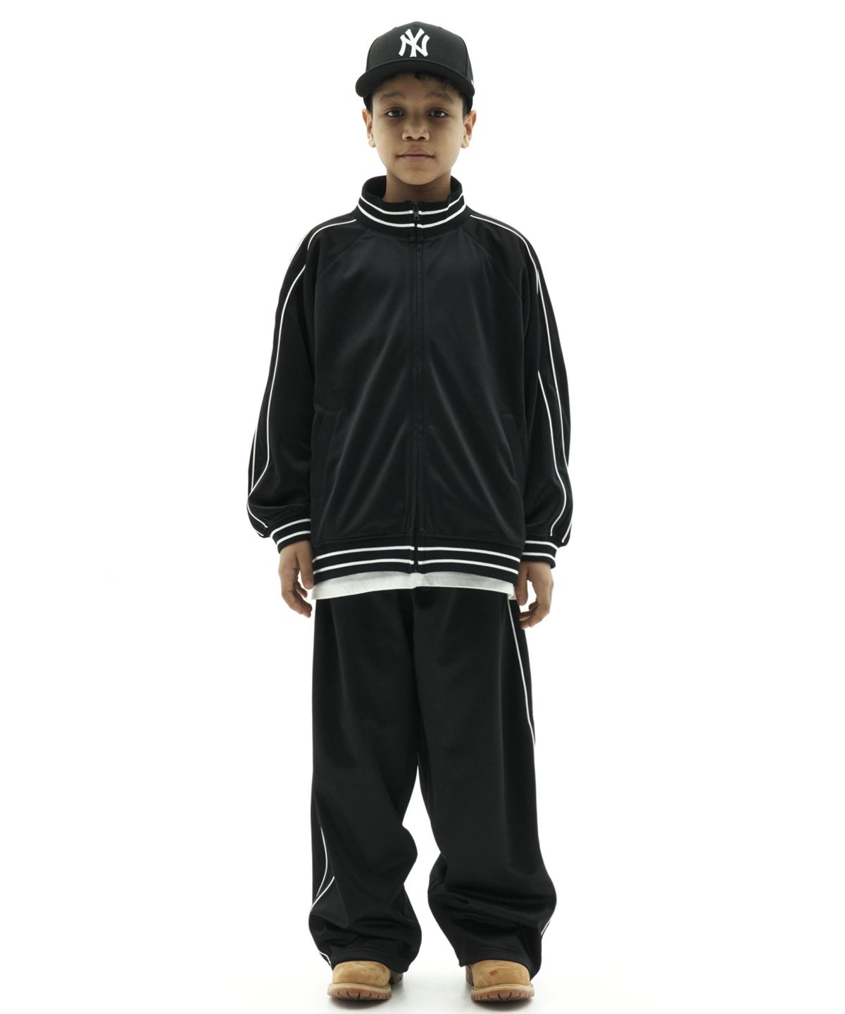 테이크이지 키즈(TAKEASY KIDS) 라인 트랙 셋업 (블랙)