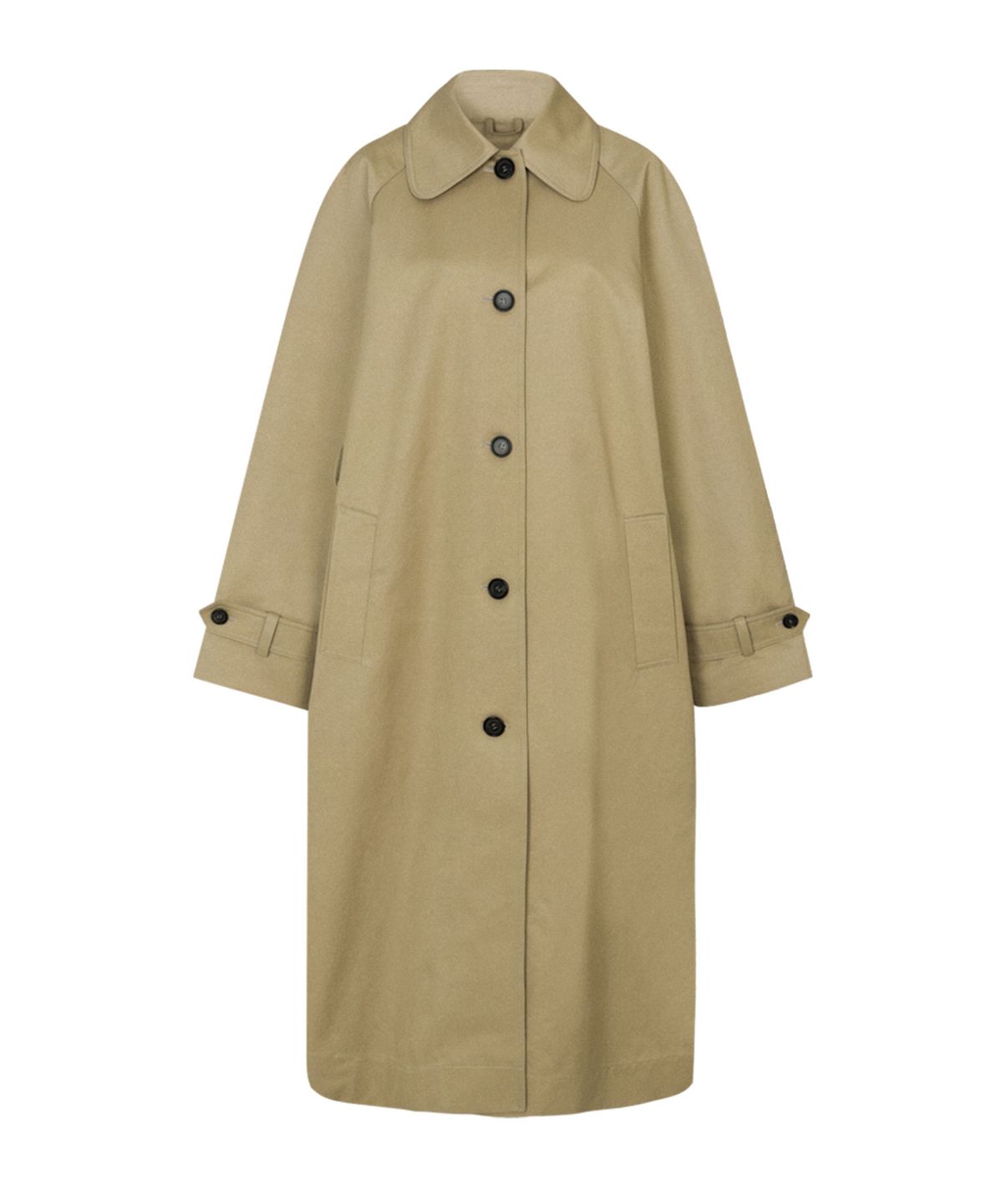 루루서울(LOULOUSEOUL) Megan Trench Coat (Beige)