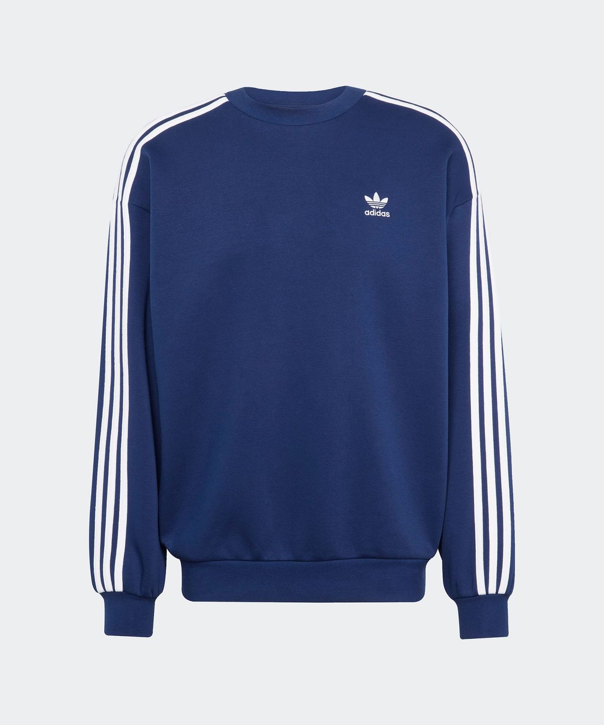 아디다스(ADIDAS) 오버사이즈 크루 스웨트셔츠 - 나이트인디고 / JP1063