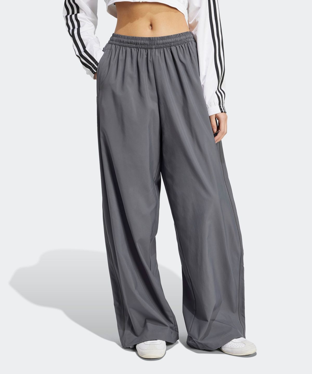 아디다스(ADIDAS) ADILENIUM 3 집 트랙 팬츠 - 그레이 / JY8880