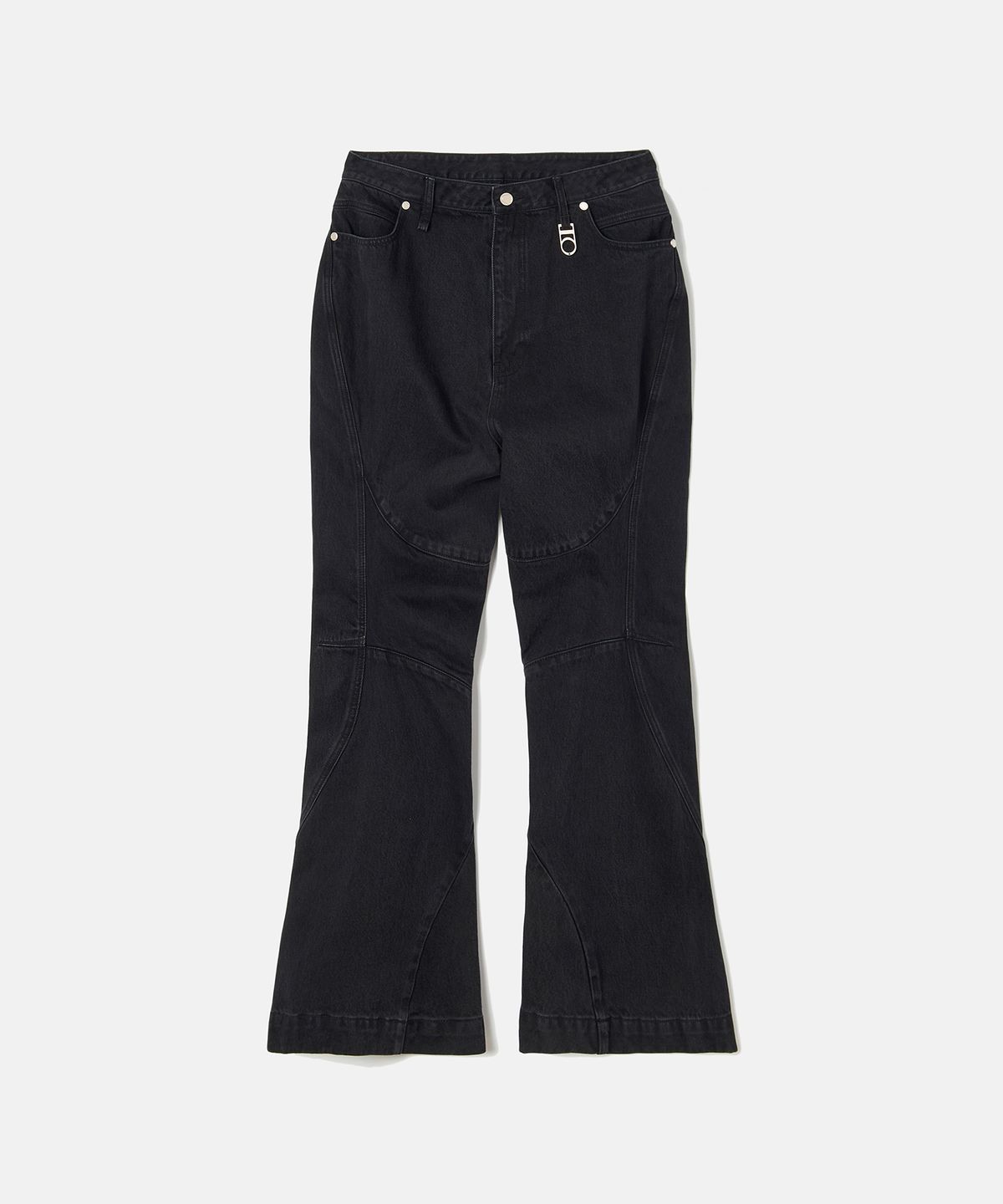 디써티원(DTHIRTYONE) Biker Denim Pants (Washed Black)