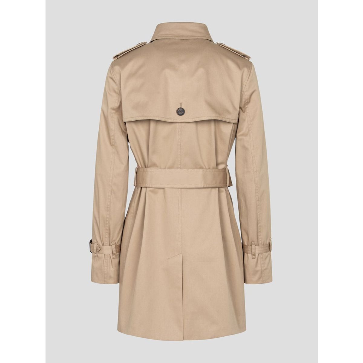 빈폴 레이디스(BEANPOLE LADIES) [Essential] 미디엄 트렌치 코트  베이지 (BF523TE02A)