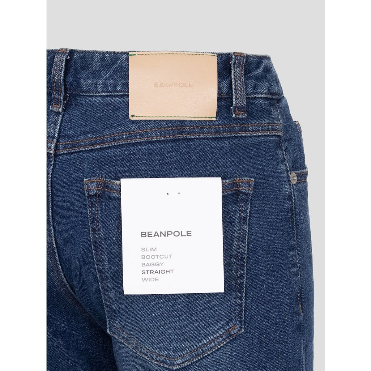 빈폴 레이디스(BEANPOLE LADIES) [Essential] 스트레이트 데님 팬츠  블루 (BF5121E03P)