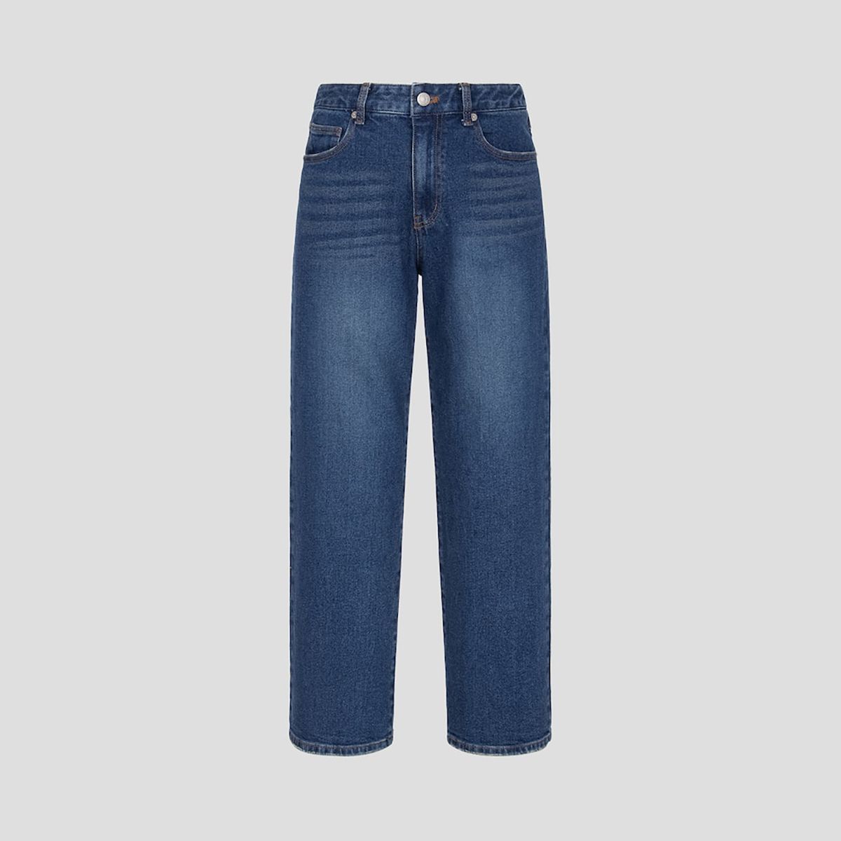 빈폴 레이디스(BEANPOLE LADIES) [Essential] 스트레이트 데님 팬츠  블루 (BF5121E03P)