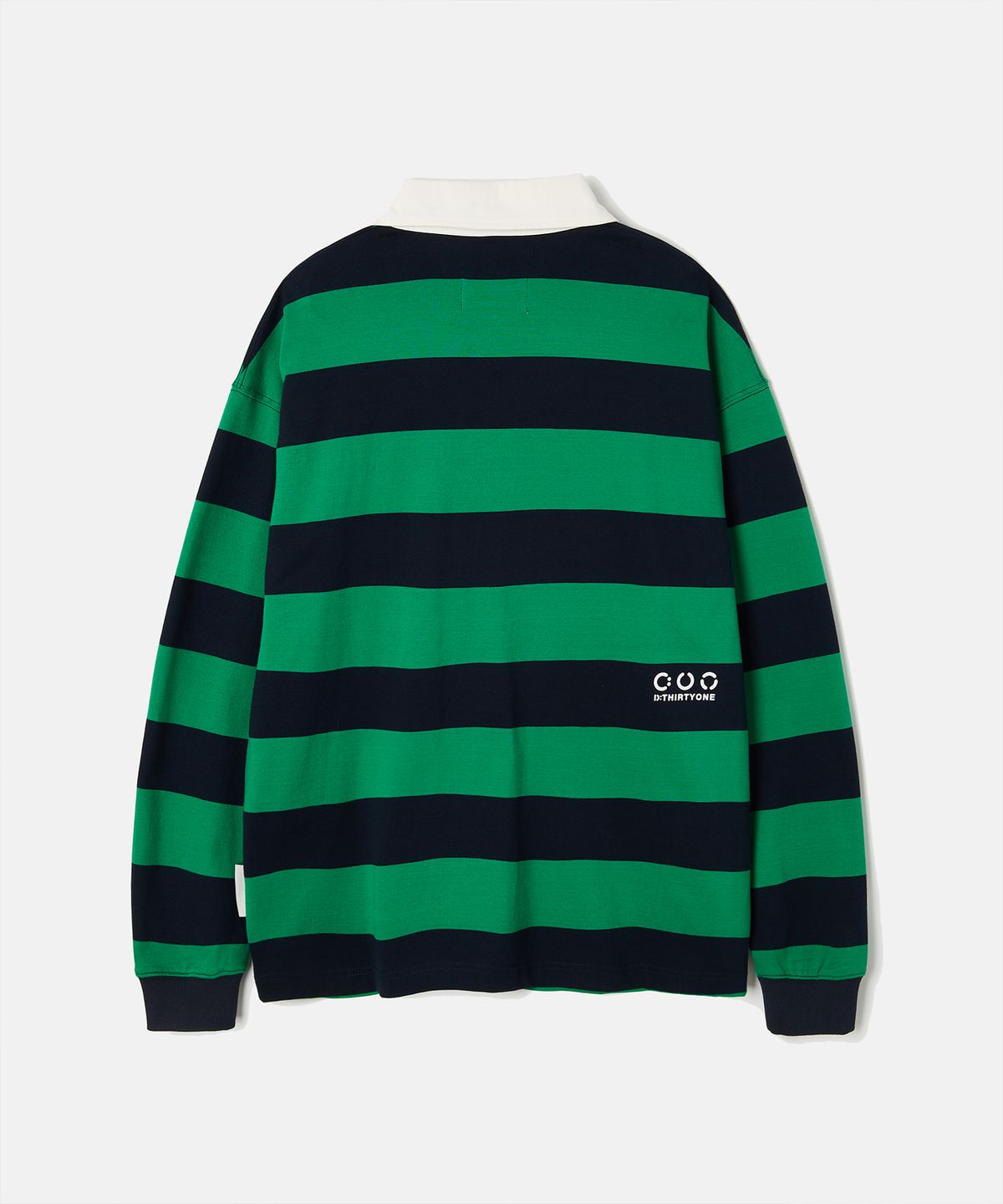 디써티원(DTHIRTYONE) Stripe Rugby Polo (Green)