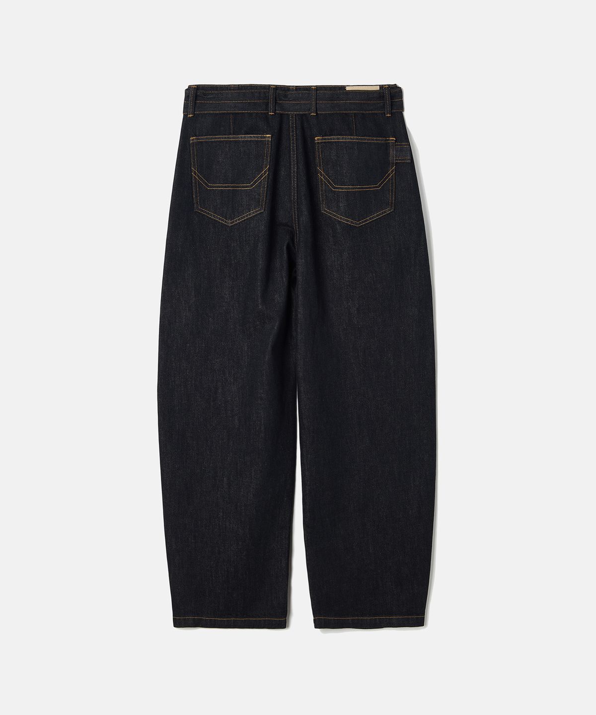 디써티원(DTHIRTYONE) Belted Wide-Curve Denim Pants (Indigo)