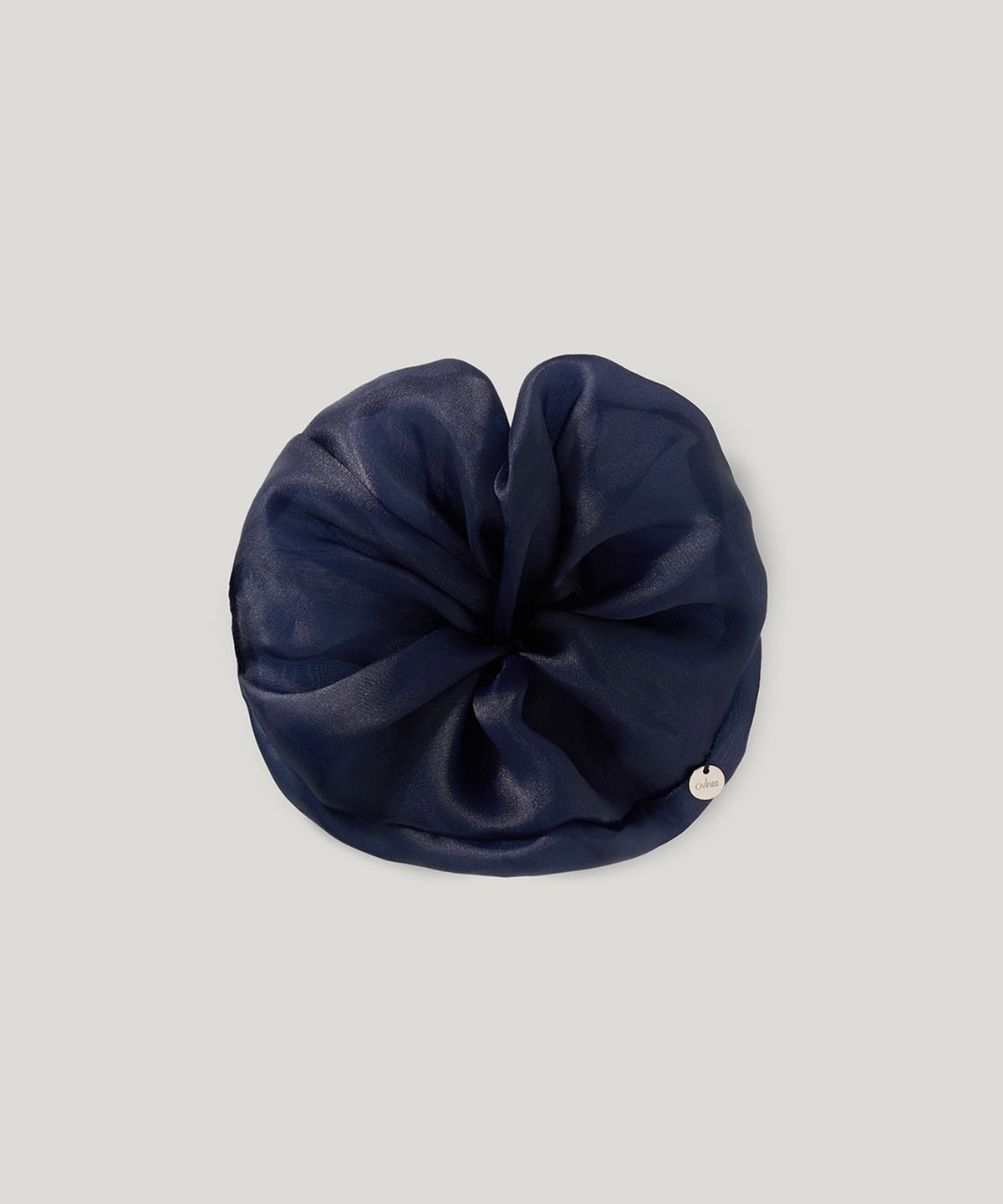 오브히(OVHEE) 오간자 스크런치 Organza Scruchie_Navy