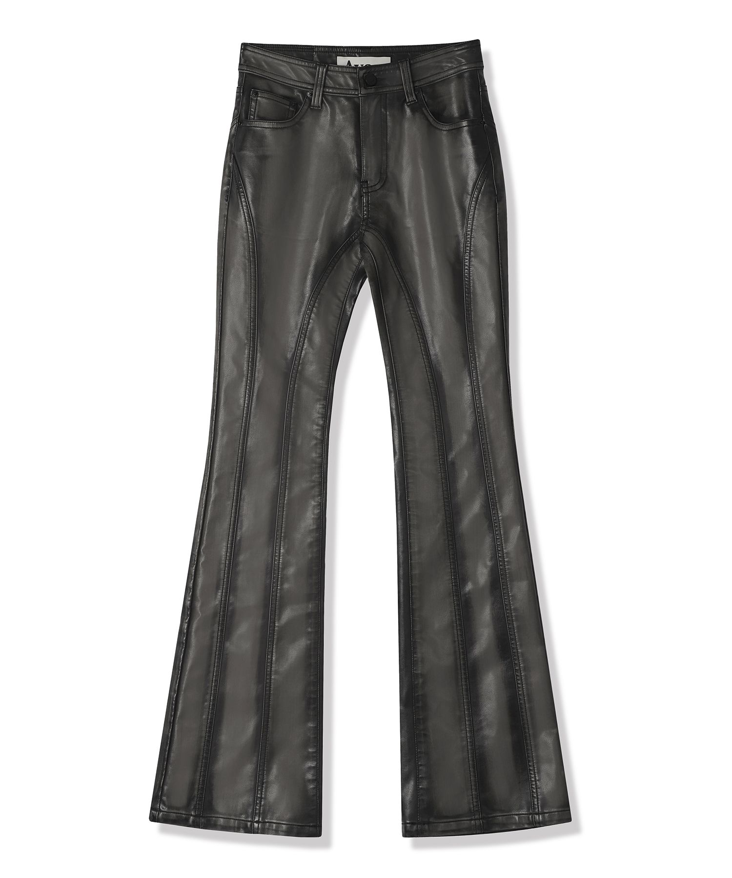 パンツ AVANDRESS Art Leather Thin Bootscut Pants BLACK MUSINSA | AVANDRESS Art Leather Thin Bootscut Pants BLACK