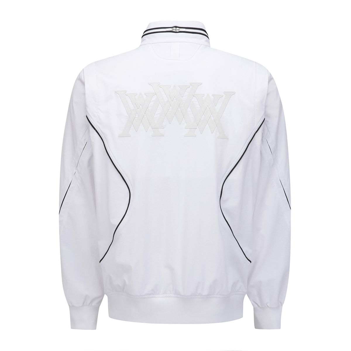 어뉴골프(ANEW GOLF) MEN SP HIDDEN HOOD MA-1 JACKET_WH
