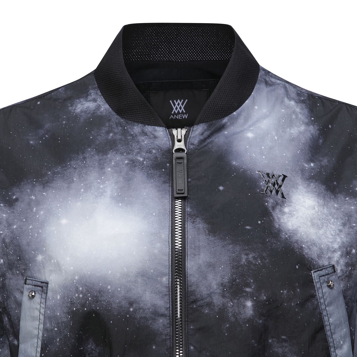■ANEW GOLF■ WOMEN SP GALAXY PATTERN HOODY JACKETBK MUSINSA | ANEW GOLF WOMEN SP GALAXY PATTERN HOODY JACKET_BK