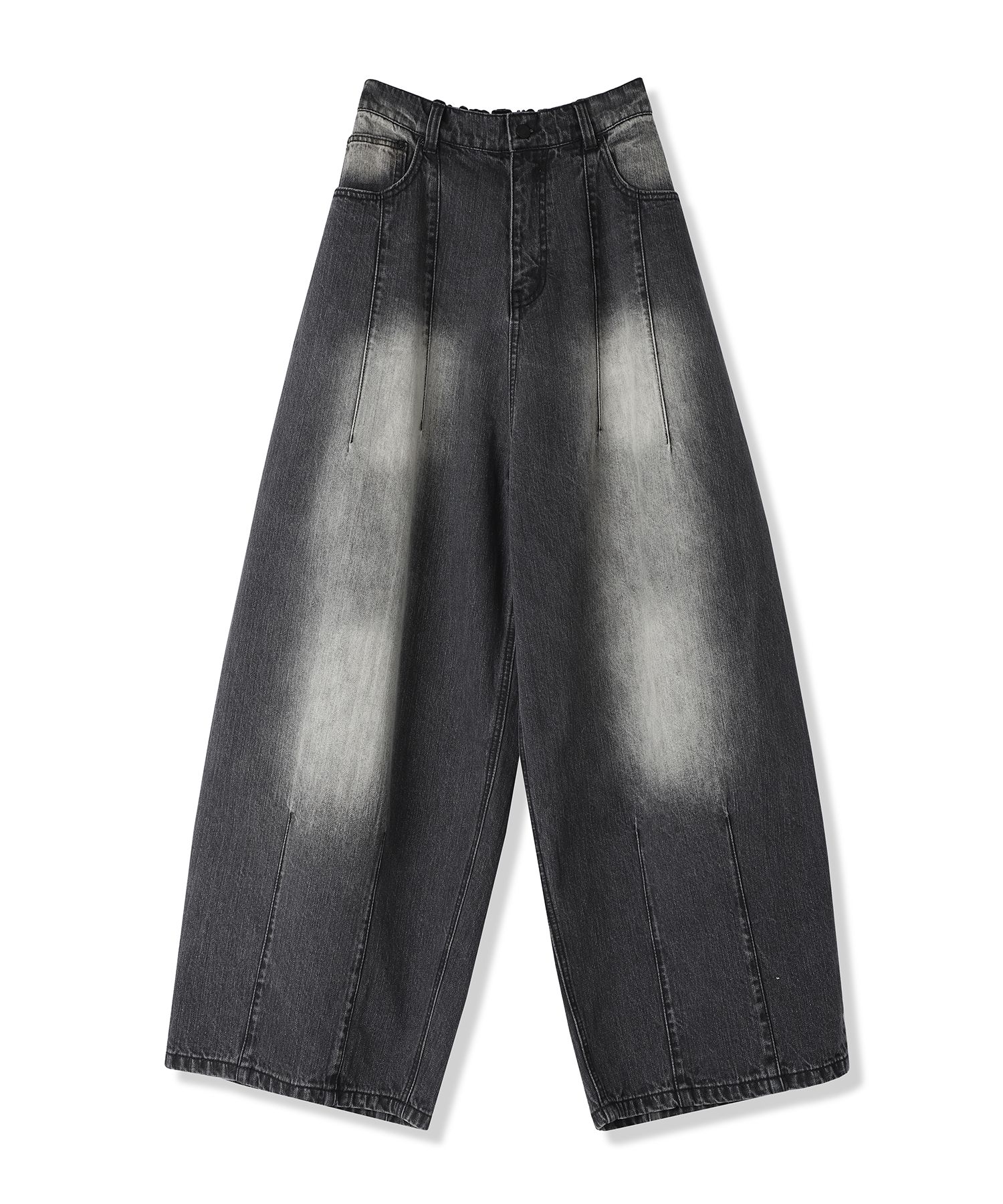 ☆AVANDRESS☆ Super Wide Dart Denim Pants BLACK AV43PT13BK MUSINSA | AVANDRESS Super Wide Dart Denim Pants BLACK