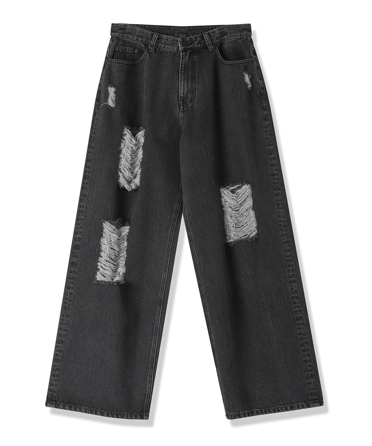 어반드레스(AVANDRESS) This is wide pants Damage - 2COL