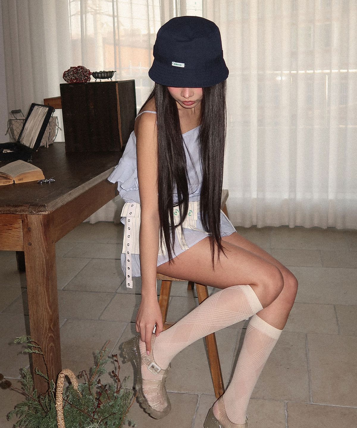 킬리만(KILLIMAN) Killiman Bucket Hat - Dune Navy